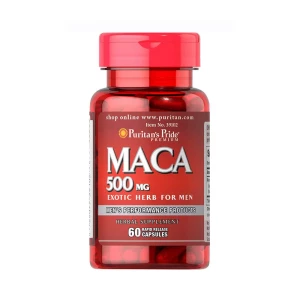 Puritan's Pride Maca 500mg - Boost Energy and Vitality Naturally