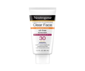 Neutrogena Clear Face Oil-Free Broad Spectrum SPF30 Sunscreen