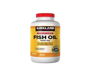 Kirkland Signature Fish Oil 1000mg | Omega-3 Fatty Acids