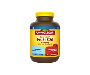 Nature Made Fish Oil 1200 mg Omega 3 360 mg 200pcs