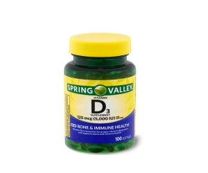 Spring Valley Vitamin D3 5000 IU