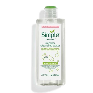 Simple Micellar Cleansing Water – 200 ml