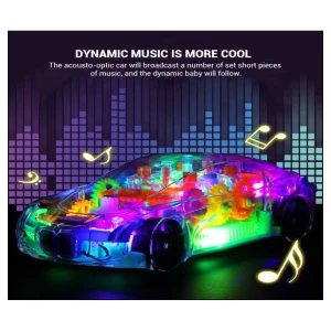 Rev up Your Playtime with the Innovative Transparent Concept Racing Car Toy