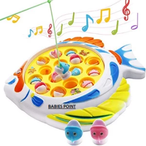 Fishing Fish Game Toy for Kids | 15 Fishes | 2 Players | Fun and Educational