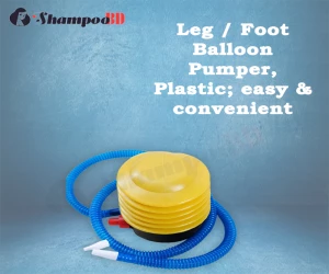 Leg / Foot Balloon Pumper, Plastic; easy & convenient