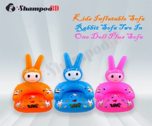 Kids Inflatable Sofa Rabbit Sofa Two In One Doll Plus Sofa