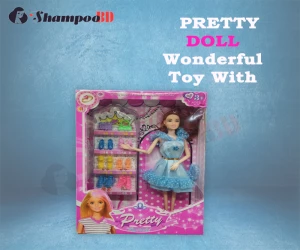 PRETTY DOLL Wonderful Toy With Dress & Accessories For kids & Girls