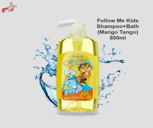 Follow Me Kids Shampoo+Bath (Mango Tango) 800ml