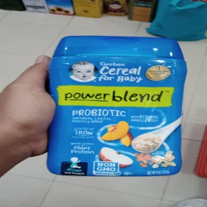 Gerber Probiotic Oatmeal Peach Apple Cereal 227gm - Nourish Your Little One with Wholesome Goodness