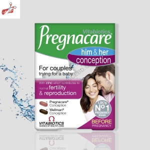 Vitabiotics PregnaCare His and Hers Conception Tablets: Boost Fertility Naturally!