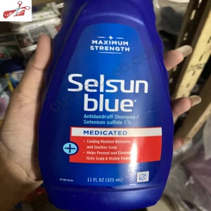 Selsun Blue Medicated With Menthol Dandruff Shampoo