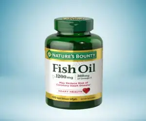 Nature’s Bounty Fish Oil, Supports Heart Health, 1200 Mg, 360mg Active Omega 3 – 120 softgels