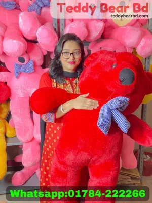 Teddy Bear Dog for Sale-Selfie Poses with Teddy Bear | 2.5 Feet