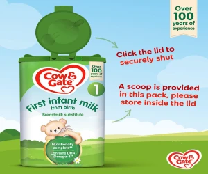 Cow & Gate 1 Baby Formula (0–6 Months) – Complete Nutrition
