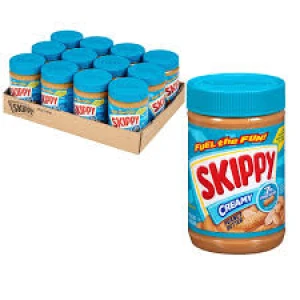 Skippy Creamy Peanut Butter 462G