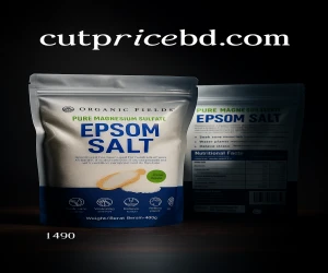 ORGANIC FIELDS Epsom Salt 400g