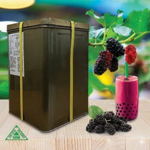 Premium Mulberry Fruit Jam & Concentrate – Gourmet Beverage & Food Base 20kg tin