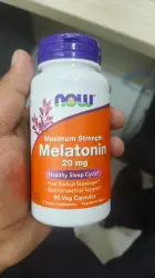 NOW Maximum Strength Melatonin 20mg