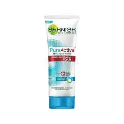 Garnier Pure Active Anti-Acne White Acne & Oil Clearing Foam