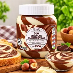 ASDA Smooth Duo Chocolate Flavour Spread