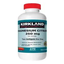 Kirkland Signature Magnesium Citrate 250mg Softgels (270 Count)