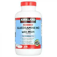 Kirkland Signature Extra Strength Glucosamine HCI 1500 mg with MSM 1500 mg