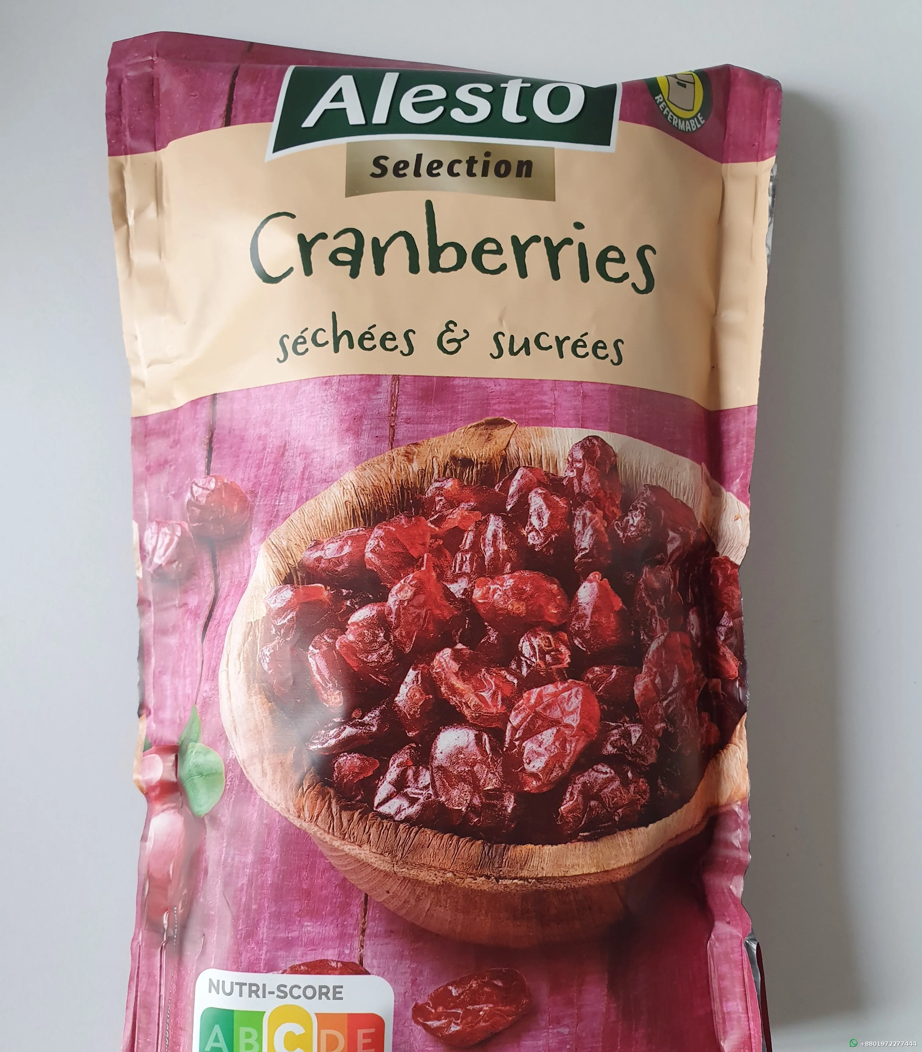 Alesto Cranberries 200g