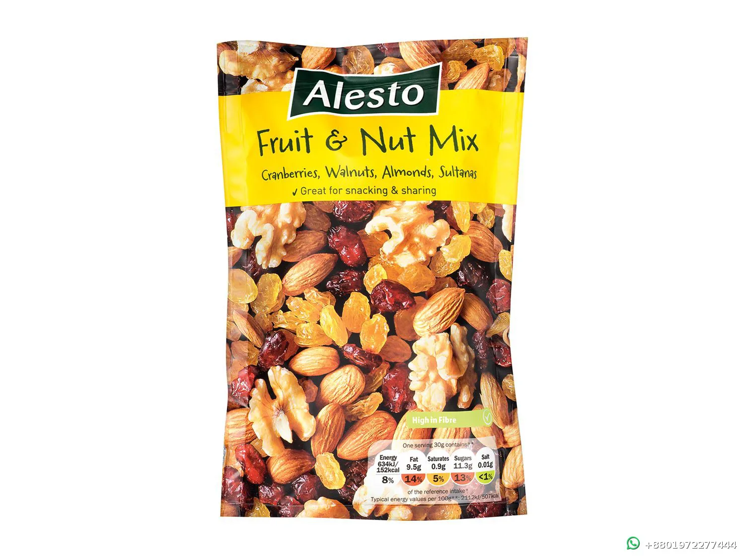 Alesto Fruit and Nut Mix 200g
