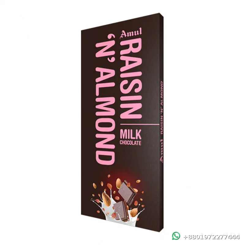 Amul Raisin and Almond Milk Chocolate 150g
