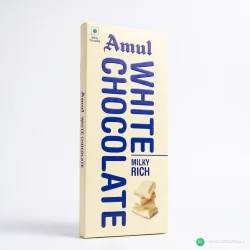 Amul White Chocolate Milky Rich 150g