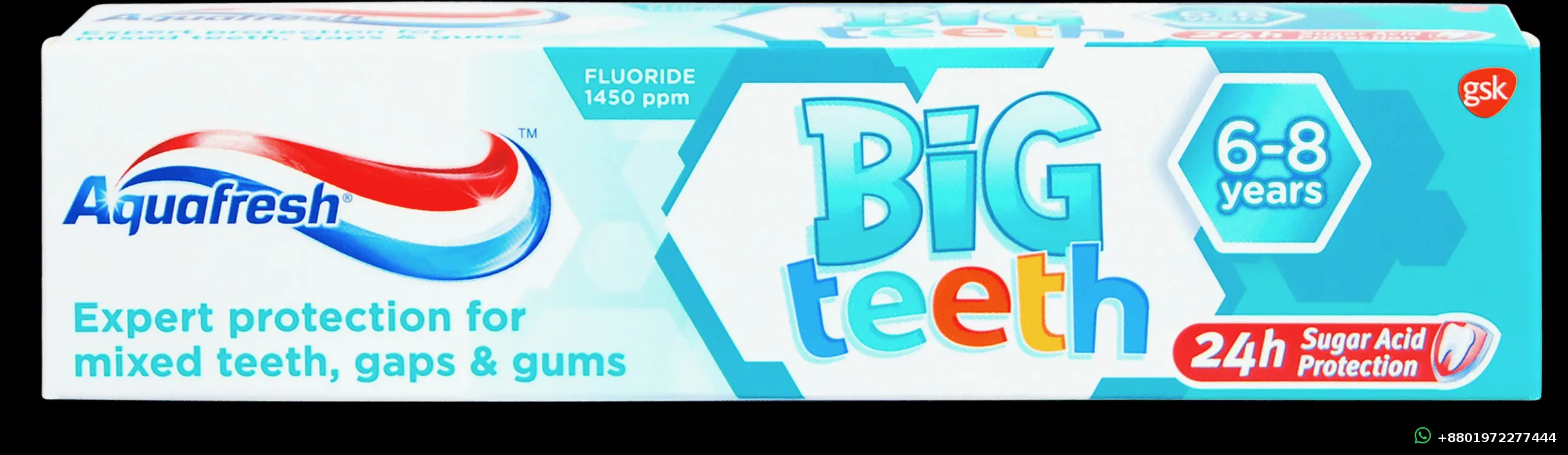 Aquafresh Big Teeth Toothpaste 6-8 Years 50ml