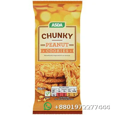 Asda Chunky Peanut Cookies 200g