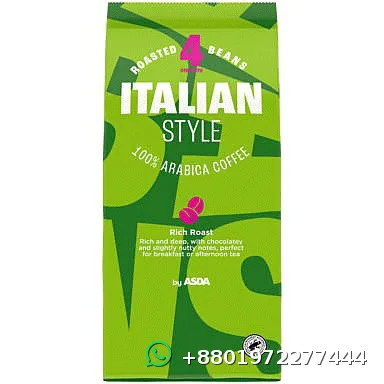 Asda Italian Style Roasted Beans 454g
