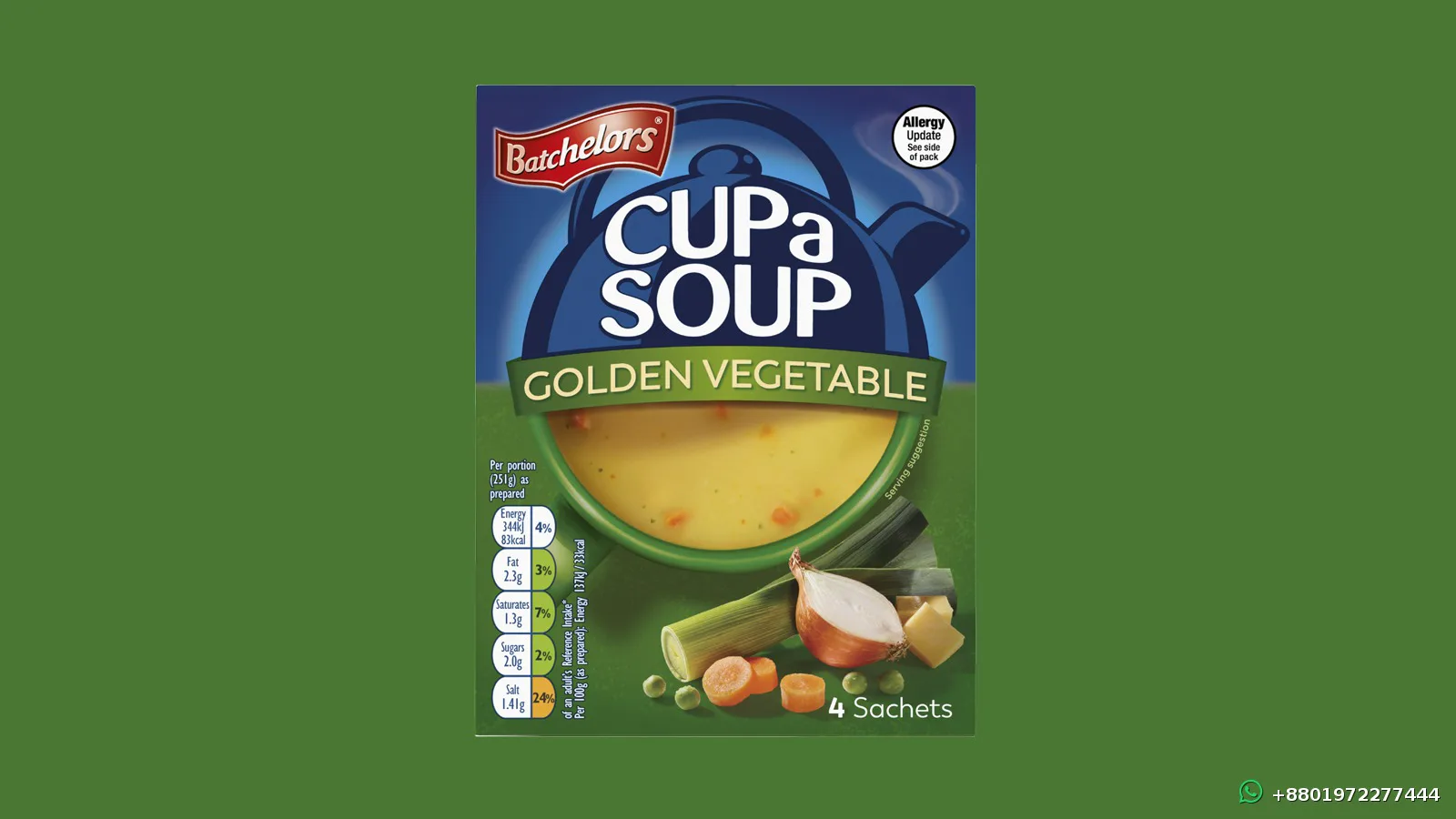 Batchelors Cup a Soup Golden Vegetable