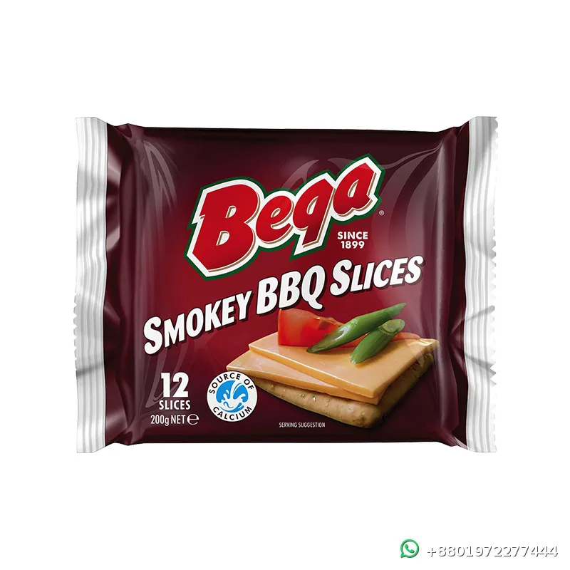 Bega Smokey BBQ Slice 200g (12 Slices)