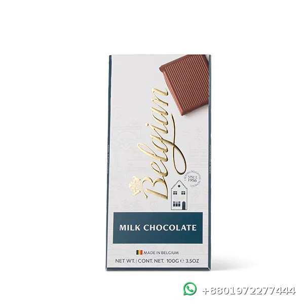 Belgian Milk Chocolate Bar 100g