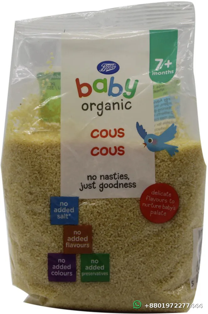 Boots Baby Organic Cous Cous Pasta 250g
