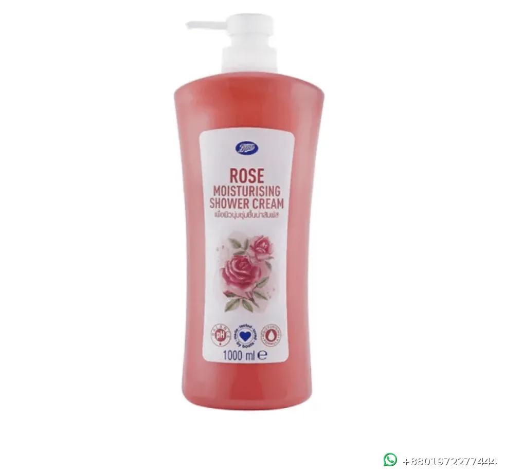 Boots Rose Moisturizing Shower Cream