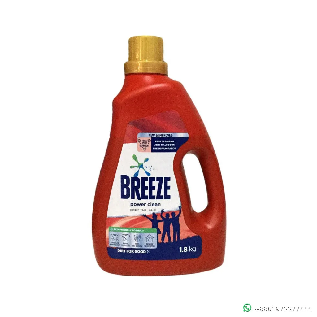 Breeze Power Clean Liquid Detergent 1.8kg