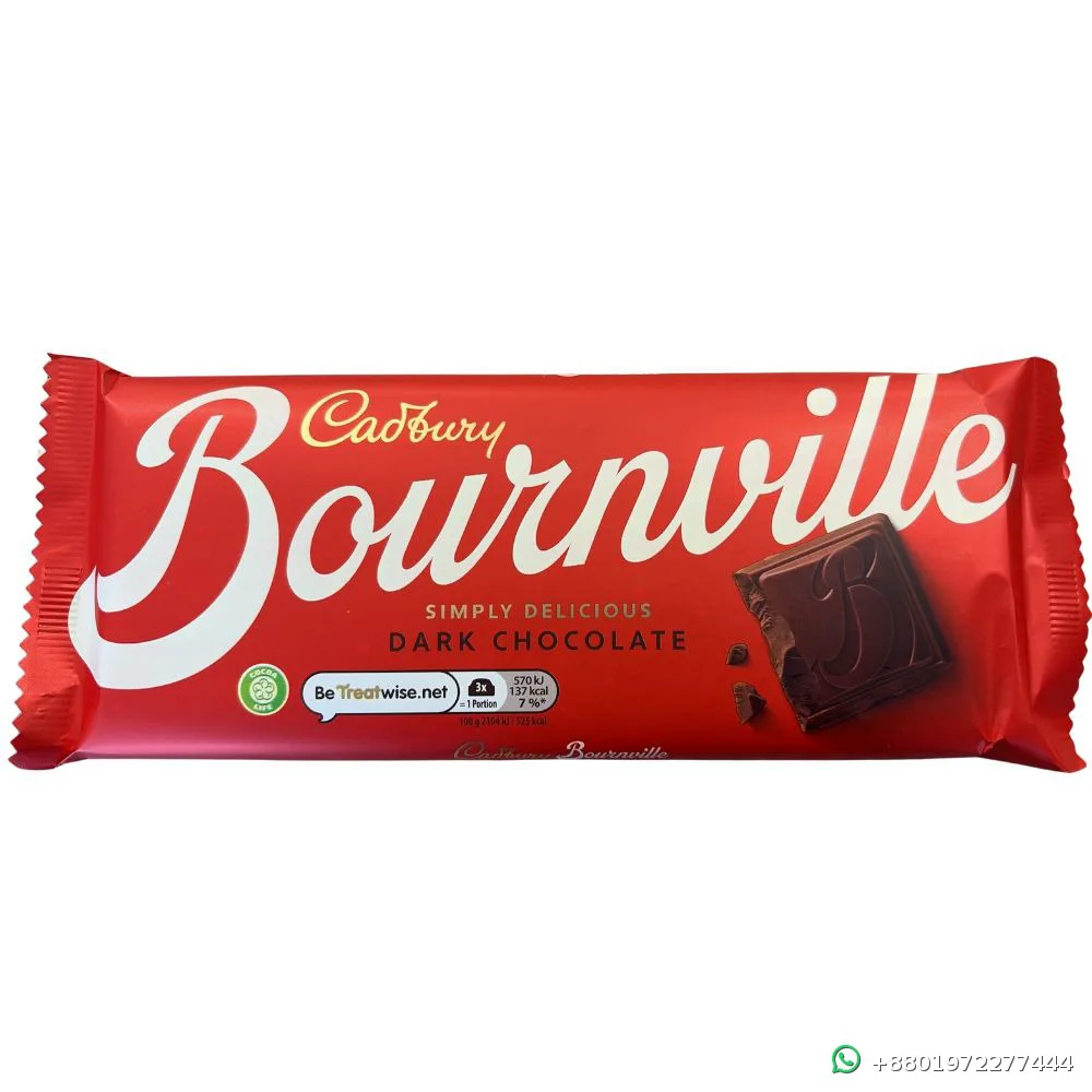 Cadbury Bournville Classic Dark Chocolate 180g