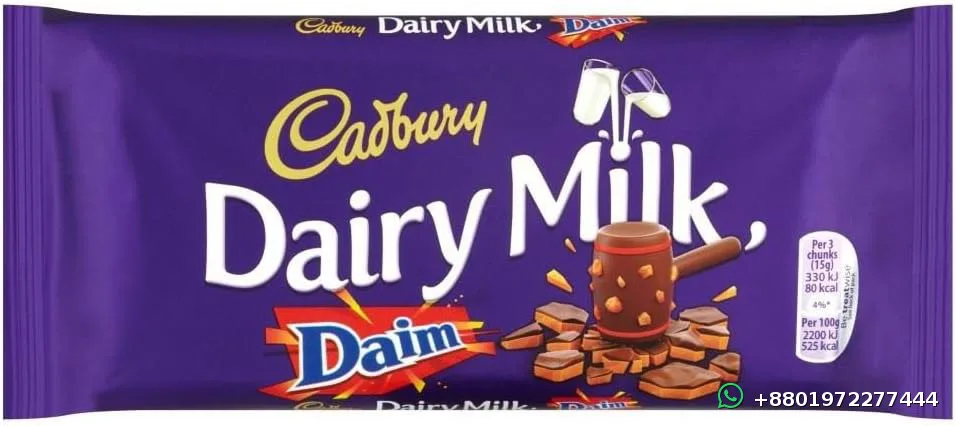 Cadbury Dairy Milk Daim 120g