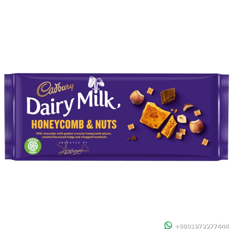 Cadbury Dairy Milk Honeycomb and Nuts