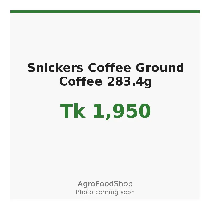 Snickers Coffee Ground Coffee 283.4g