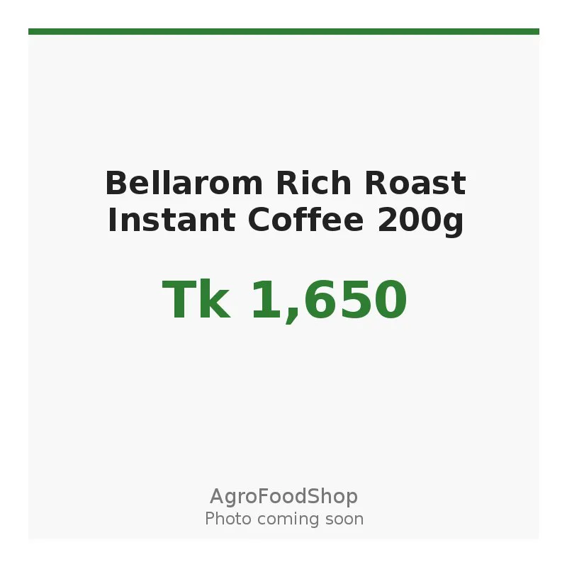 Bellarom Rich Roast Instant Coffee 200g