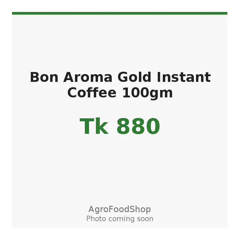 Bon Aroma Gold Instant Coffee 100gm