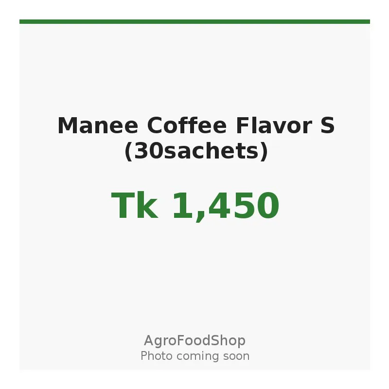 Manee Coffee Flavor S (30sachets)