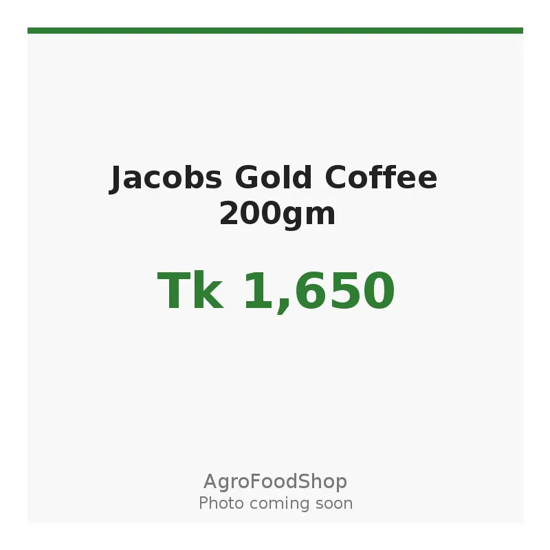 Jacobs Gold Coffee 200gm