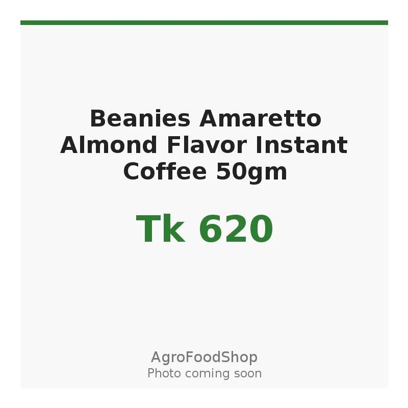 Beanies Amaretto Almond Flavor Instant Coffee 50gm