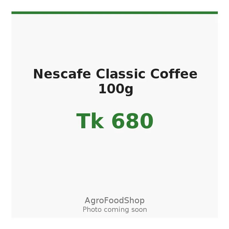 Nescafe Classic Coffee 100g
