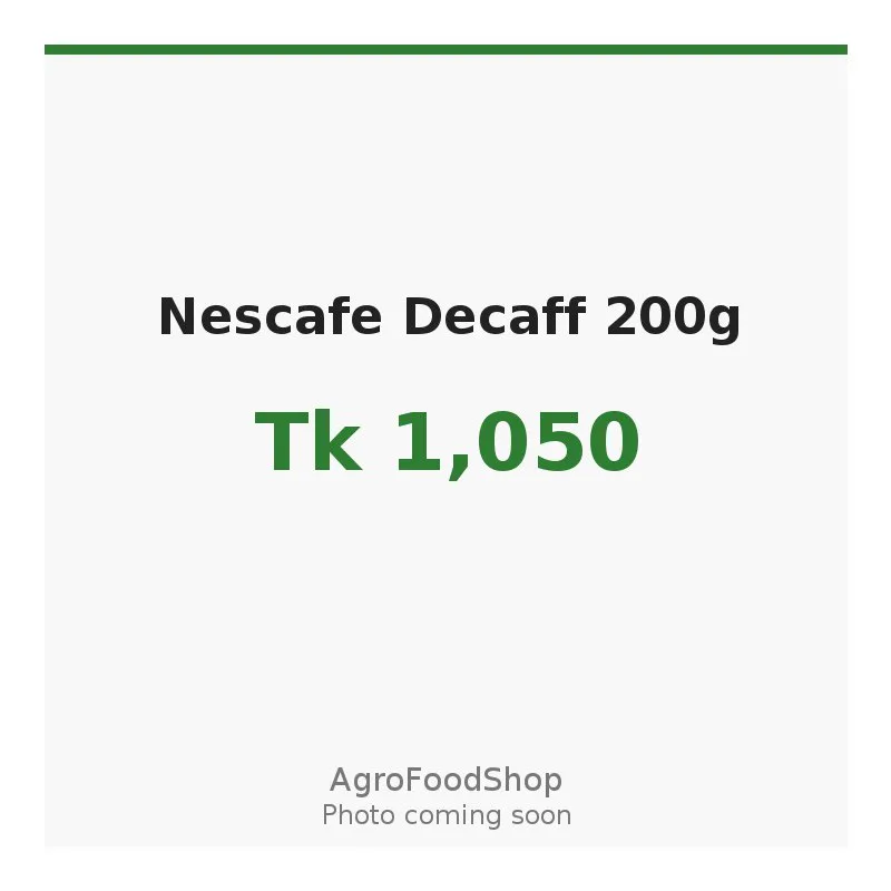 Nescafe Decaff 200g
